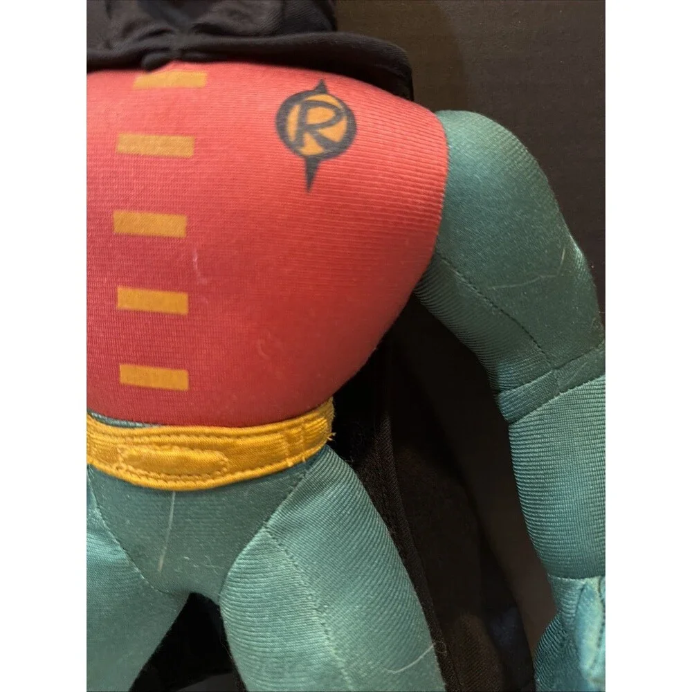 VINTAGE Hasbro ROBIN 1995 Batman and Robin Plush Toys - Used
